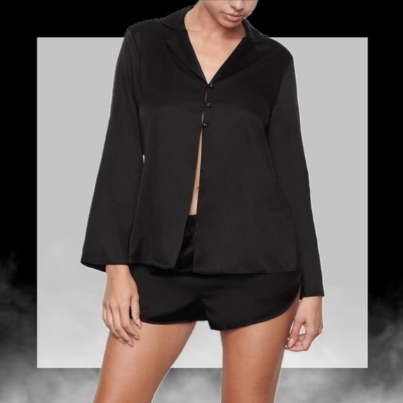 SKIMS Other - SKIMS 95% Silk Open Neckline Sleep Top